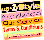 Order-Infos<br>Terms & Conditions